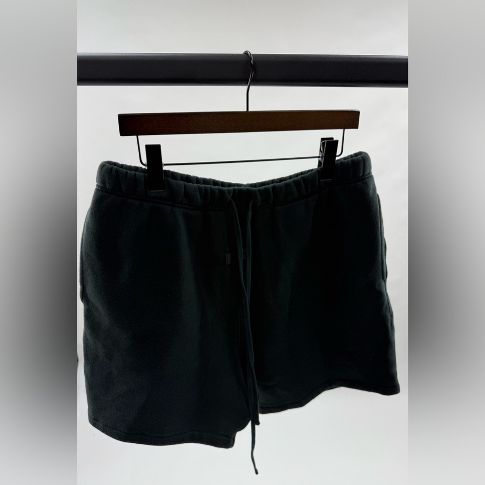 Fear of God Essentials Vintage Black Athletic Shorts